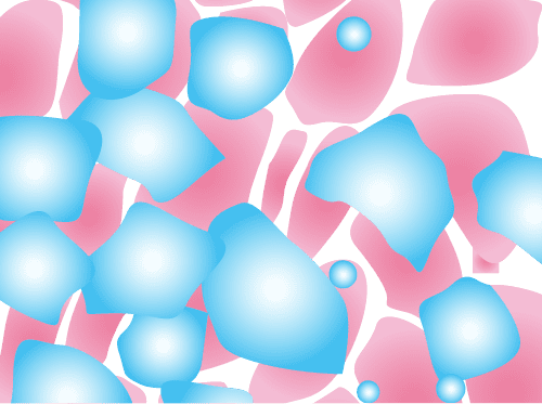 肥大化した氷結晶